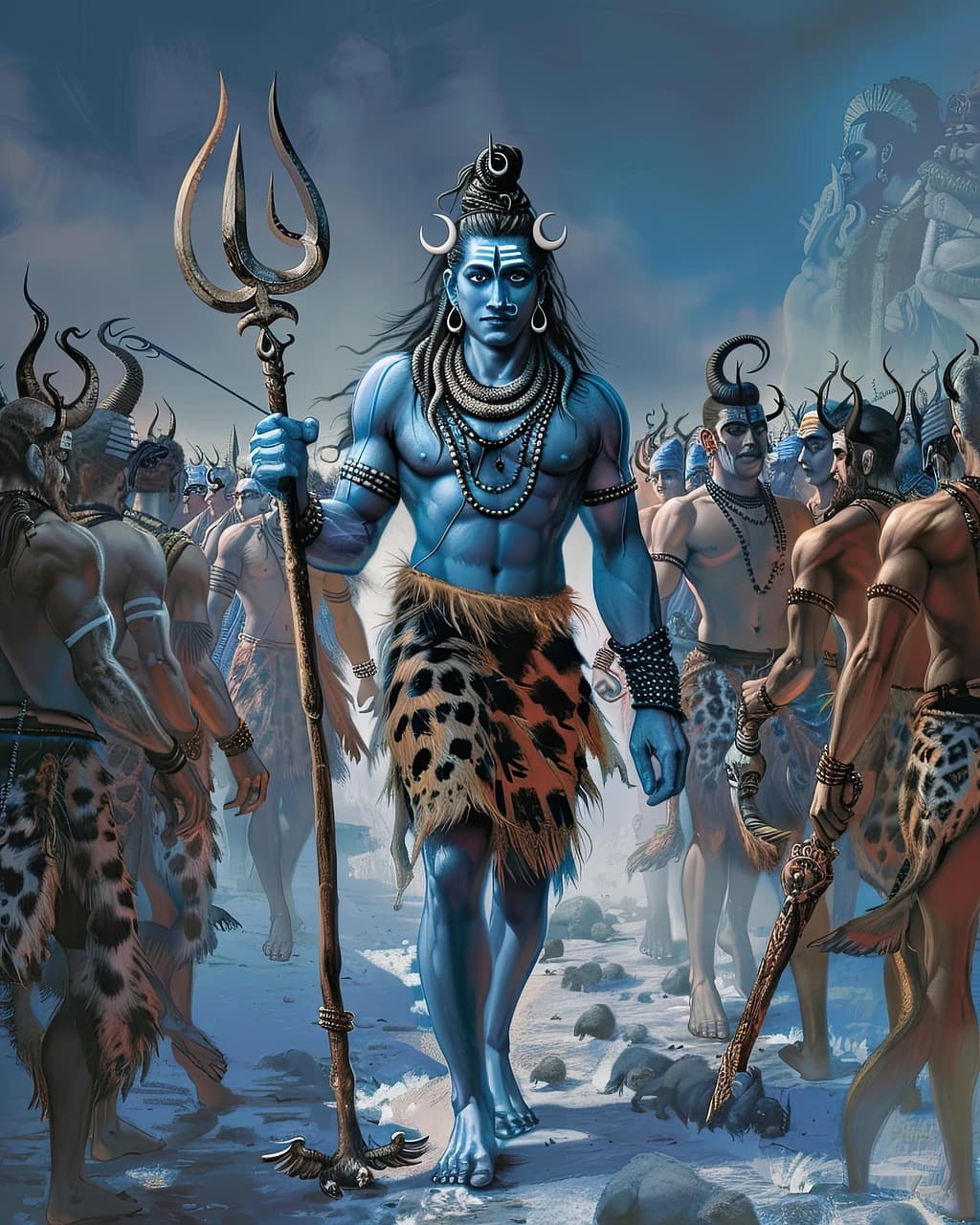 Maha Shivratri 2026: Shiv and Shakti ka Milan. Lord Shiv on his way to goddess Maa Parvati with his pisach and aghori group. Sourced from pixabay.